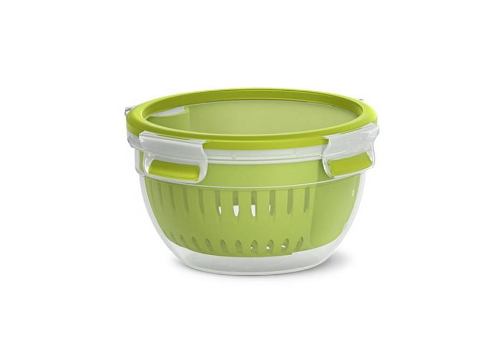 Image of Groupe SEB EMSA Clip & Go Fruit Bowl - Box - Round - 1.1 L -...
