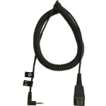 Jabra QD Cord 2.5mm pin Psonic GB500 PLX