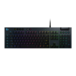 Logitech G G815 LIGHTSYNC RGB Mechanical Gaming Keyboard - GL Clicky Keyboard USB Nordic Col...