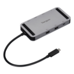 Targus DOCK429GL laptop dock/port replicator Wired USB4 Silver