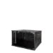 LogiLink W06B54B rack cabinet 6U Wall mounted rack Black