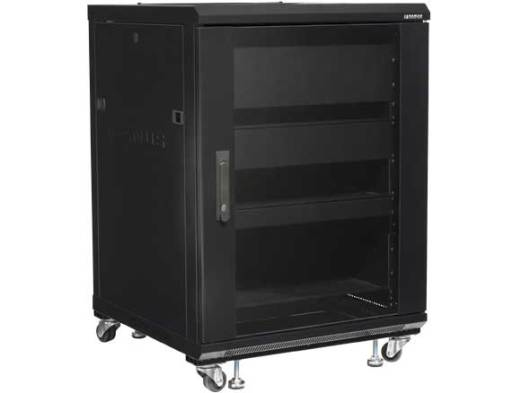 SANUS 34" Tall AV Rack 15U Component rack for home theater equipm