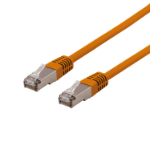 Deltaco SFTP-62ORH networking cable Orange 2 m Cat6 S/FTP (S-STP)
