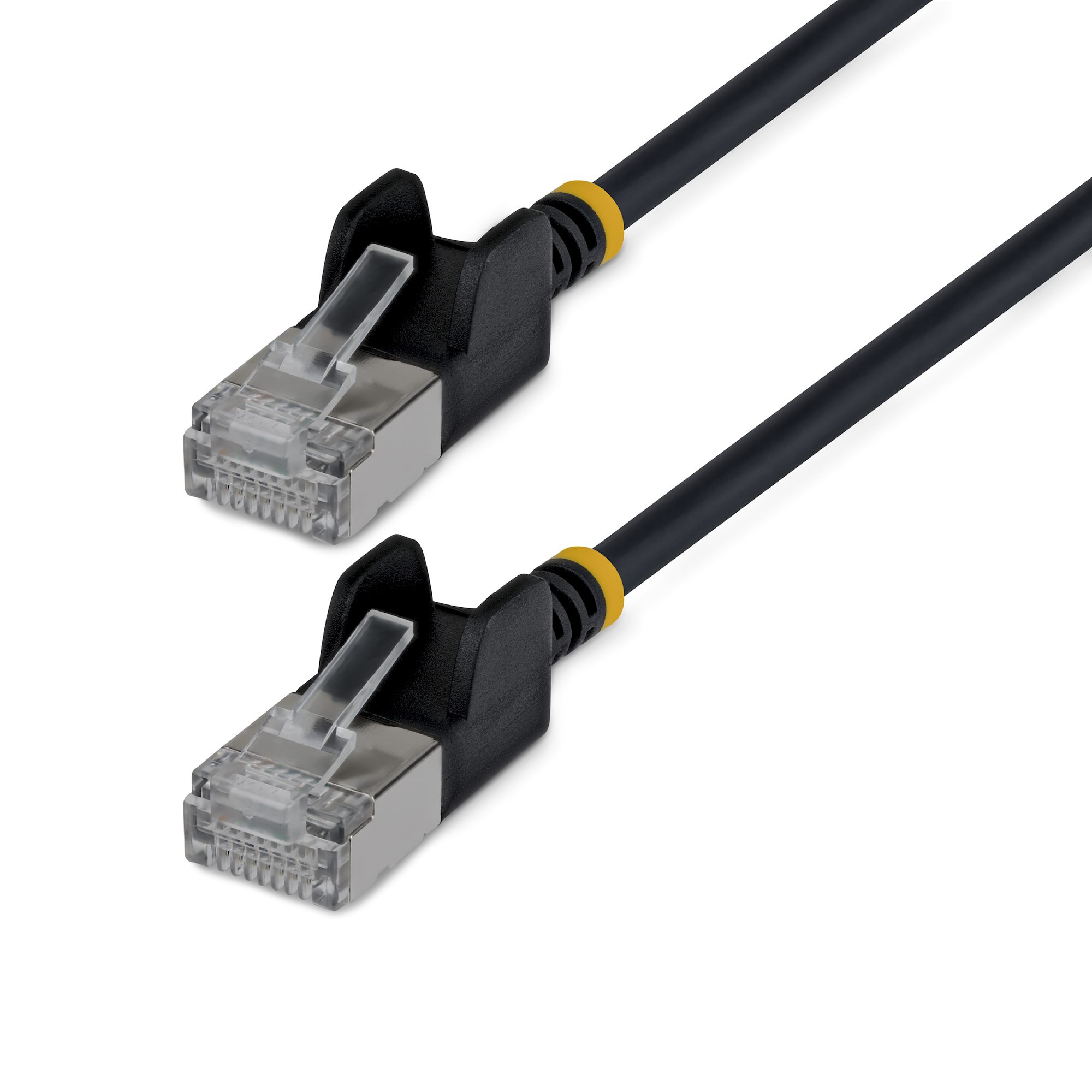 StarTech.com 3m Black Ultra Slim Cat6A Ethernet Cable. Snagless. FTP.