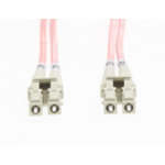 4Cabling FL.OM4LCLC2MP InfiniBand/fibre optic cable 2 m LC Pink