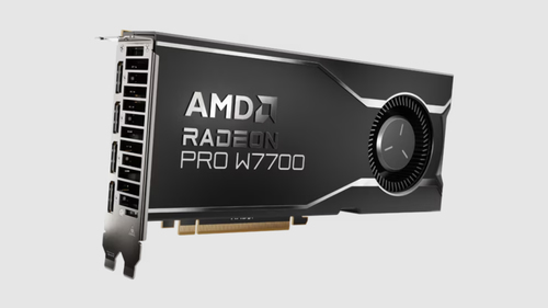 Image of AMD AMD Radeon Pro W7700 - Graphics card - Radeon Pro W7700 - 16...