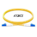 ATGBICS LC-LC OS2 Fibre Patch Cable Singlemode Duplex Yellow 15m