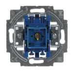 Busch-Jaeger 2020 USGL Pushbutton switch 1P Blue, Chrome