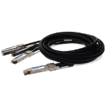 AddOn Networks ADD-Q4AR4Q56MX-P2M InfiniBand/fibre optic cable 78.7" (2 m) QSFP-DD 4x QSFP56 DAC Black