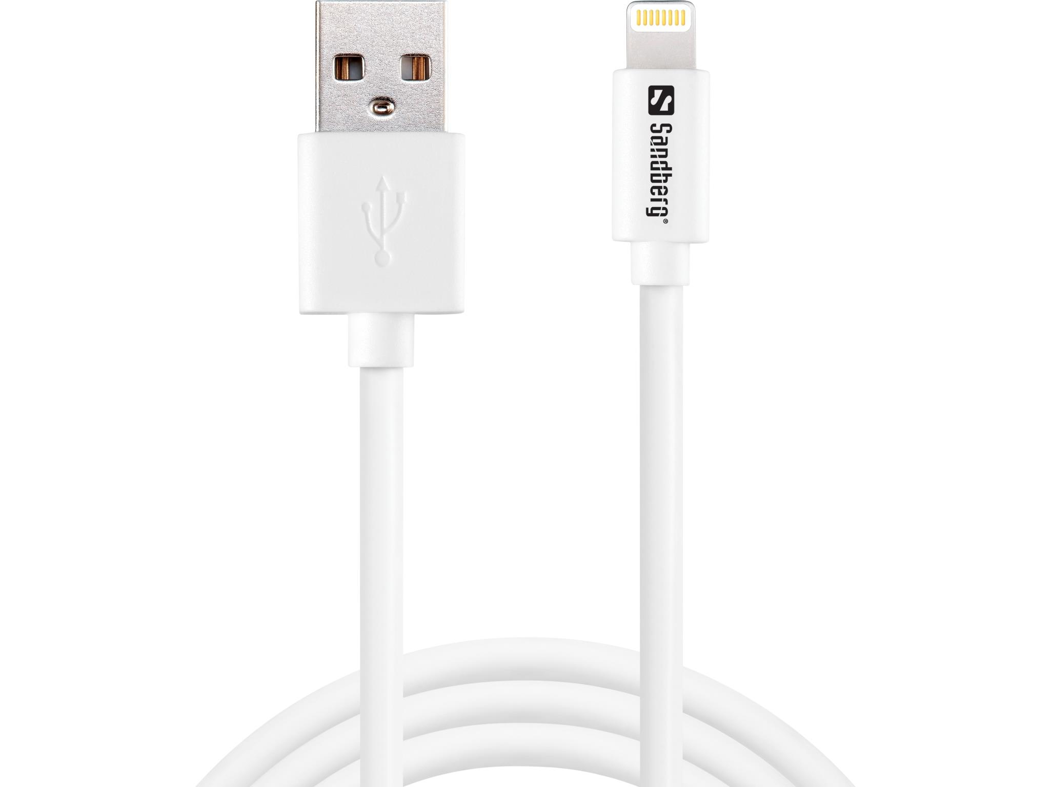 Image of Sandberg USB>Lightning 2m AppleApproved