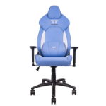 Thermaltake GGC-VCO-LWLWDS-01 video game chair Gaming armchair Padded seat Blue, White