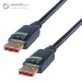 connektgear 3m V1.4 8K DisplayPort Connector Cable - Male to Male Gold Lockable Connectors