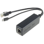 Microconnect MC-POESPLITTER network splitter Black Power over Ethernet (PoE)