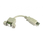 Cables Direct CDL USB B Panel mount stub