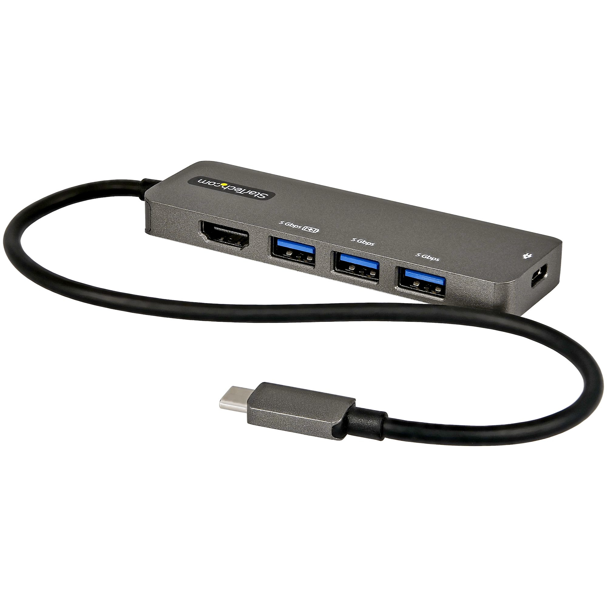 Image of StarTech.com USB C Multiport Adapter - USB-C to HDMI 2.0b 4K 60Hz...