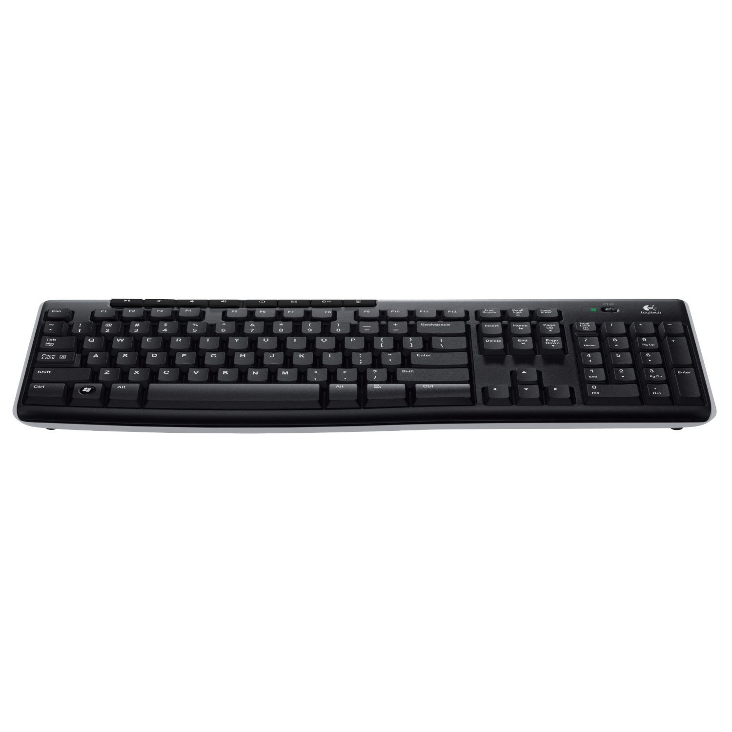 Logitech K270 keyboard RF Wireless QWERTZ Swiss Black