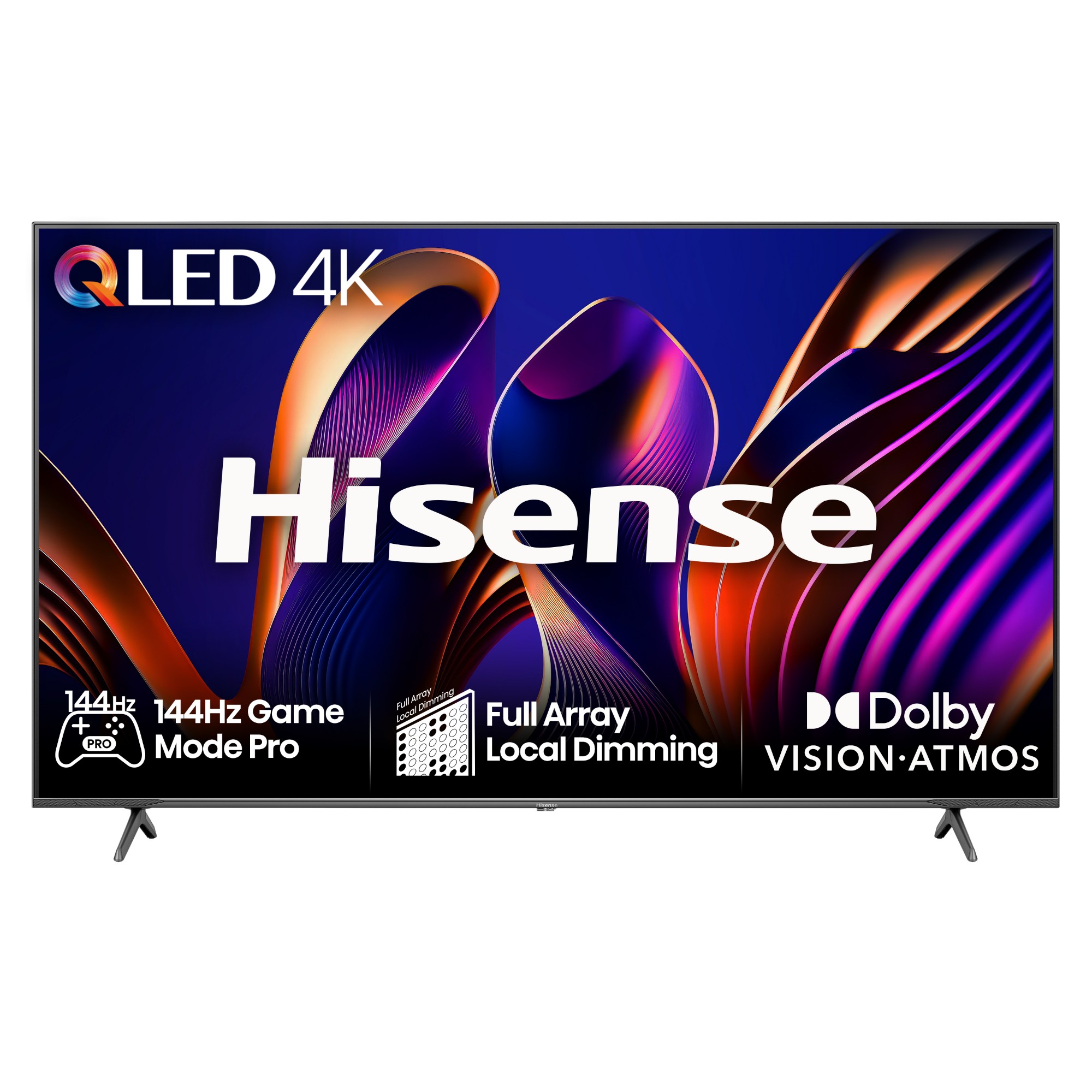 Hisense 65E77NQTUK PRO TV 165.1 cm (65") 4K Ultra HD Smart TV Wi-Fi Grey 400 cd/m²