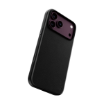 PanzerGlass CARE™ by ® Solo Vegan Leather Case Black w. MagSafe iPhone 2026 Pro Max | 17 Pro Max mobiele telefoon behuizingen Hoes Zwart
