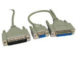 Cables Direct 2M D9F+D25F-D25M Dual Modem B/Q 50