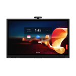 Lenovo T65 Digital signage flat panel 165.1 cm (65") LED Wi-Fi 400 cd/m² 4K Ultra HD Black Touchscreen Built-in processor Android 9