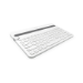 Logitech K480 keyboard Bluetooth QWERTZ German White