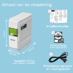 Epson LabelWorks LW-C410 lichtgewicht labelprinter