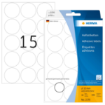 HERMA Multi-purpose labels/colour dots Ø 32 mm round white paper matt hand inscription 480 pcs.