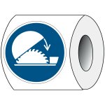 Brady PIC M031-DIA 025-PE-ROLL/1 safety sign Plate safety sign 250 pc(s)