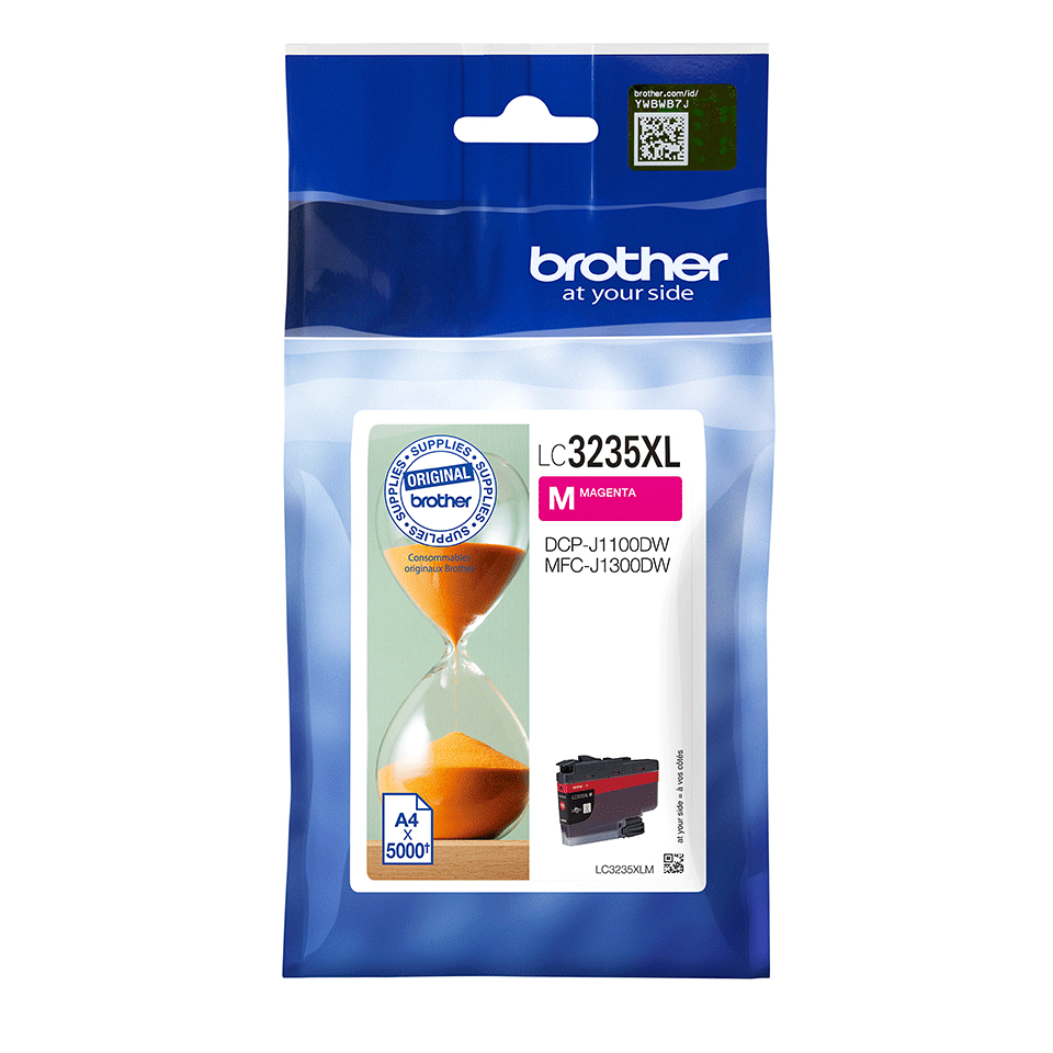 Image of Brother LC-3235XLM Ink cartridge magenta, 5K pages for Brother...