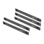 Digitus 1U blind cover, snap-in, for network and server enclosures