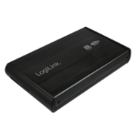 LogiLink UA0107 storage drive enclosure HDD enclosure Black 3.5"