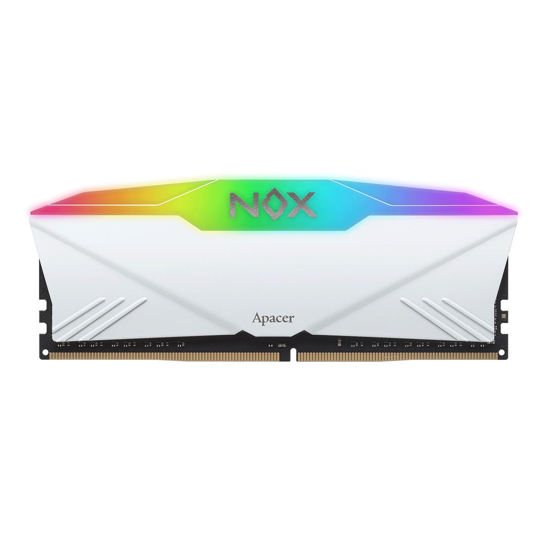 Image of Apacer DDR4 16GB NOXRGB WHITEAURA2w/HSRP