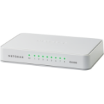 NETGEAR GS208 Unmanaged Gigabit Ethernet (10/100/1000) White