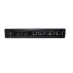 Valcom Large Display Package 17 digits RS-232 Black