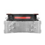 Thermaltake Riing Silent 12 Processor Luchtkoeler 12 cm Zwart, Rood, Zilver