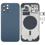 Apple EU Product - iPhone 12 Pro Complete Back Cover with Frame (No Logo) - Blue