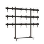 Vogel's SET TVW 3355, 3x3 video wall trolley 46/55, max 9x20 kg bij 46, 9x44 kg bij 55