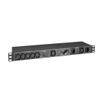 Tripp Lite PDUBHV101U power distribution unit (PDU) 6 AC outlet(s) 1U Black