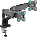 ONKRON G160-B monitor mount / stand 81.3 cm (32") Desk Black