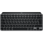 Logitech MX Keys Mini For Mac toetsenbord Thuis/Werk Bluetooth AZERTY Frans Zwart, Grijs