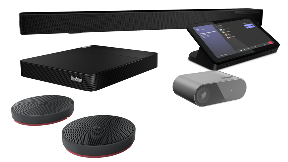 Image of Lenovo ThinkSmart Core Full Room Kit video conferencing system 8...