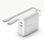 Belkin WCH003DQ2MWH-B6 mobile device charger Universal White AC Indoor