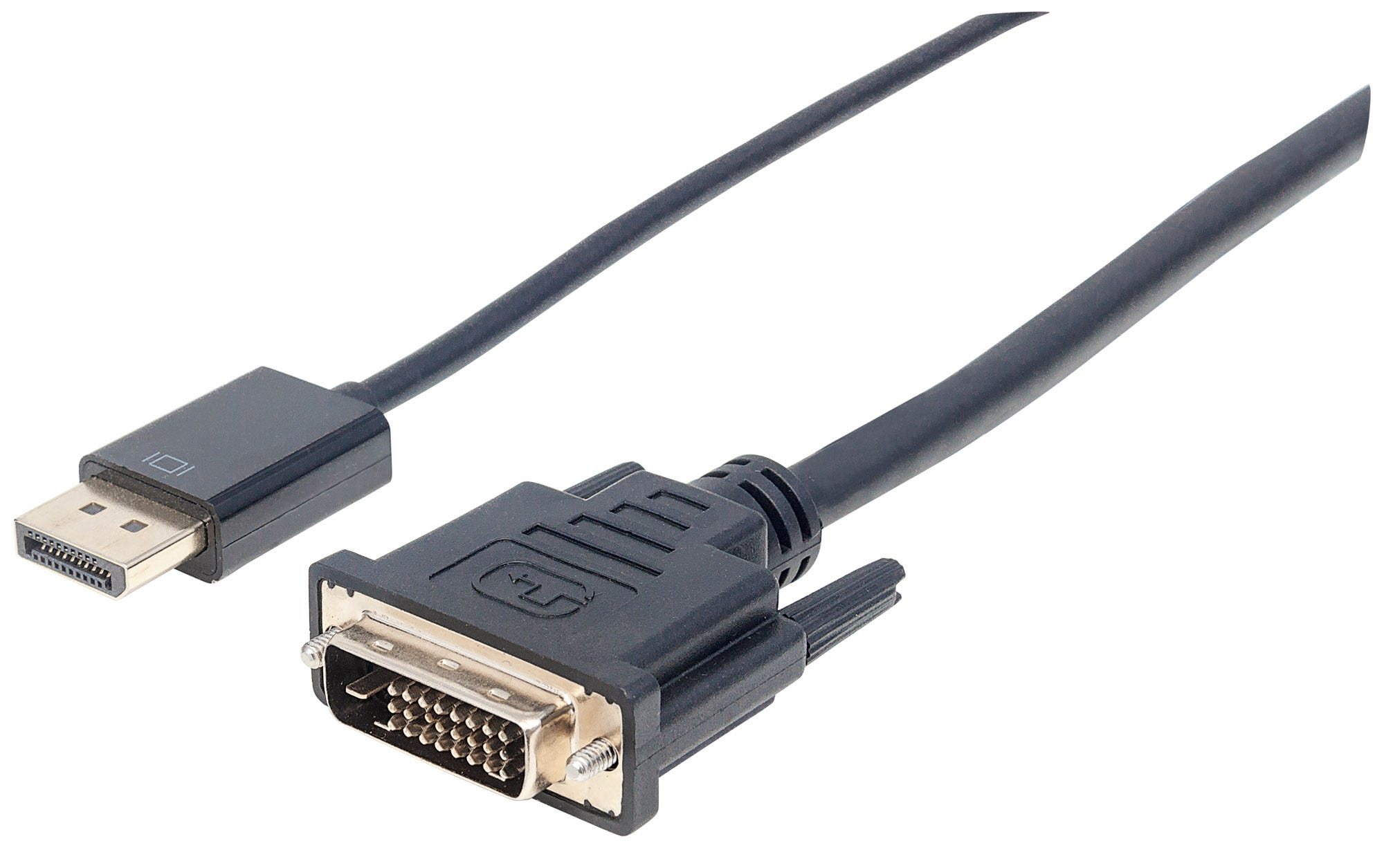 Image of Manhattan DisplayPort 1.2a to DVI-D 24+1 Cable, 1080p@60Hz, 3m,...