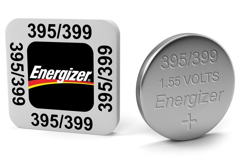 SR57/S74 ENERGIZER SR57 S74 395 399 Silver Oxide Coin Cell Battery 1.55V