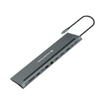 Conceptronic DONN17G laptop dock/port replicator Wired USB 3.2 Gen 1 (3.1 Gen 1) Type-C Grey