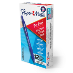 Papermate Profile Retractable Ballpoint Pens, Medium Point (1.0mm)