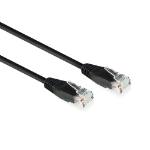 ACT Zwart 2,0 meter U/UTP CAT6 patchkabel met RJ45 connectoren