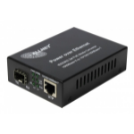 ALLNET ALL-MC202P-SFP1-POE network media converter 1000 Mbit/s Multi-mode, Single-mode Black
