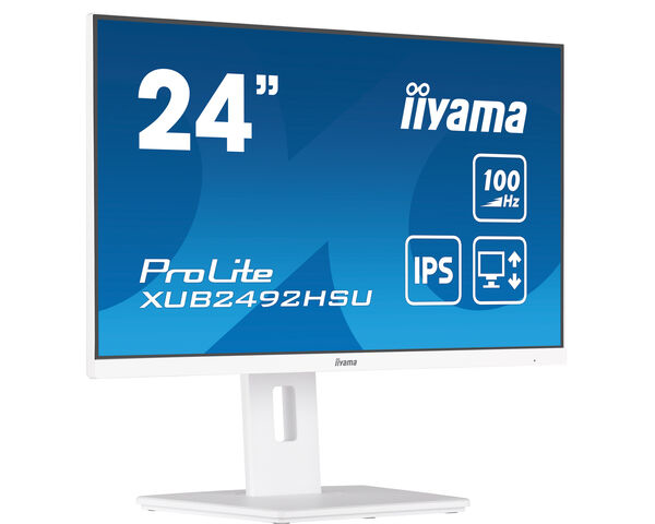 Image of iiyama XUB2492HSU-W6 computer monitor 60.5 cm (23.8") 1920 x 1080...