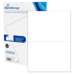 MediaRange MRINK141 etiket Permanent Wit 100 stuk(s)